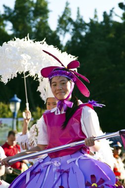 Samba dansçısı karnaval