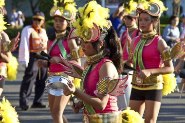 Samba dansçısı karnaval
