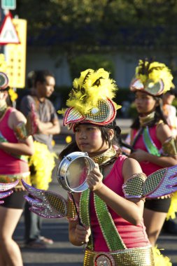 Samba dansçısı karnaval
