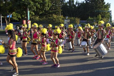 Samba dansçısı karnaval