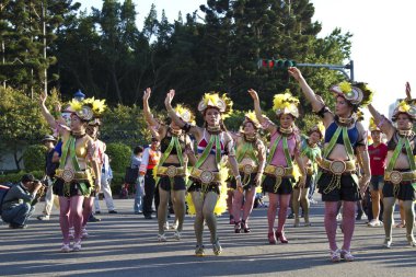 Samba dansçısı karnaval