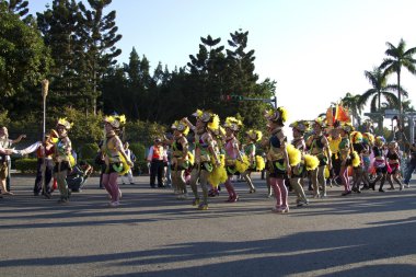 Samba dansçısı karnaval