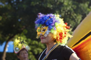 Samba dansçısı karnaval