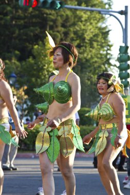 Samba dansçısı karnaval