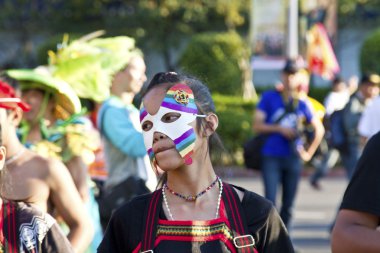 Samba dansçısı karnaval