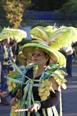 Samba dansçısı karnaval