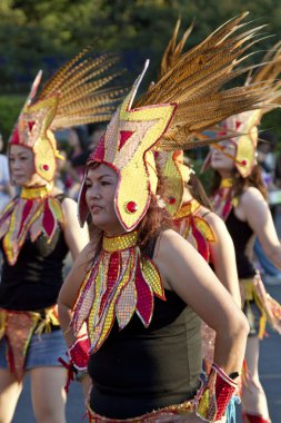 Samba dansçısı karnaval