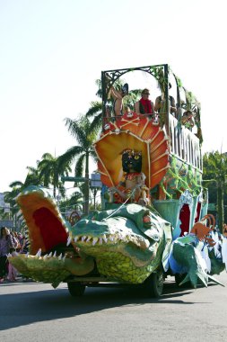 Samba dansçısı karnaval