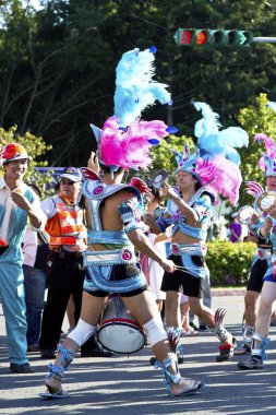 Samba dansçısı karnaval