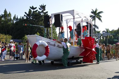 Samba dansçısı karnaval