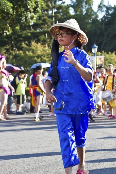 Farmer carnival dancer — Stock Photo, Image