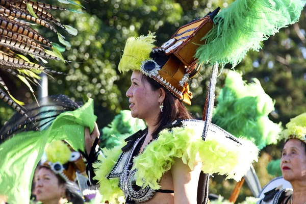 Samba carnival dansare — Stockfoto