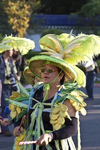 Samba carnival dansare — Stockfoto