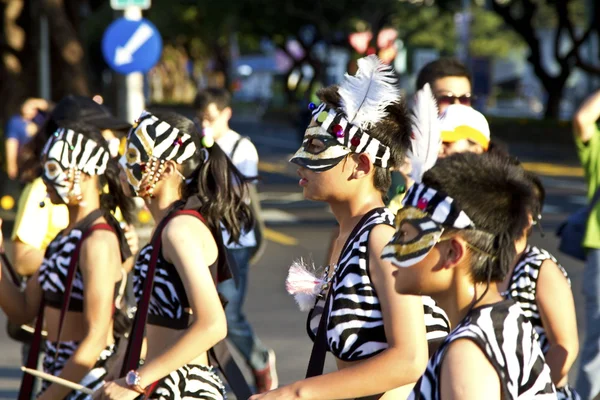 Samba carnival dansare — Stockfoto