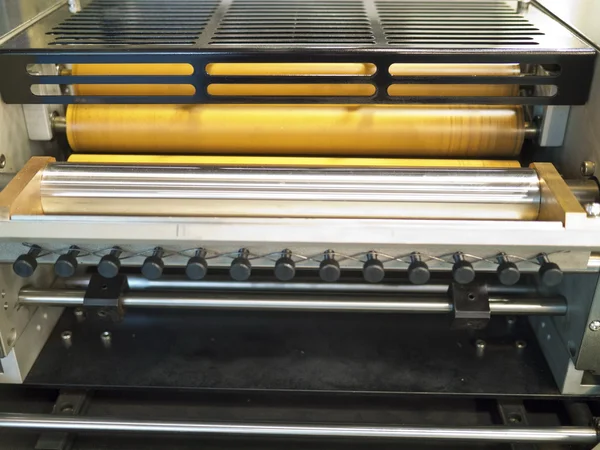 Part of printing machine — Stock Photo, Image