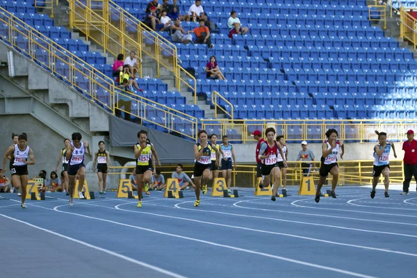 Concurso de pista e campo — Fotografia de Stock