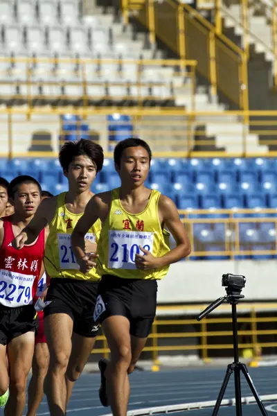 Competencia de pista y campo — Foto de Stock