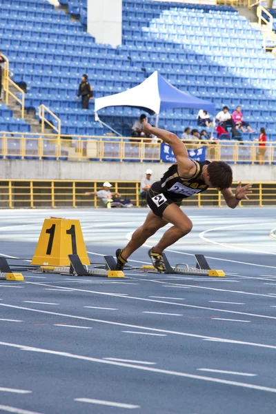 Concorrenza su pista e sul campo — Foto Stock