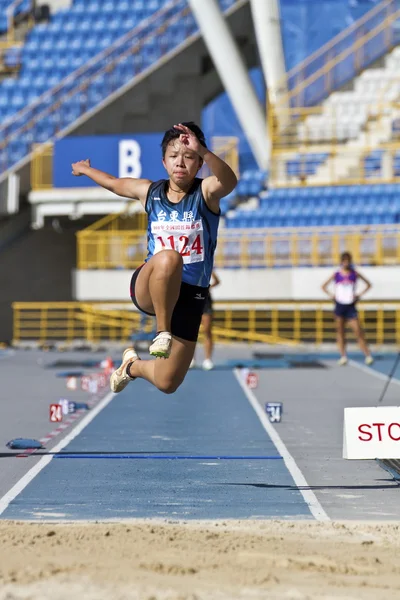 Competencia de pista y campo — Foto de Stock