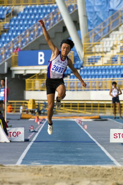 Concurso de pista e campo — Fotografia de Stock