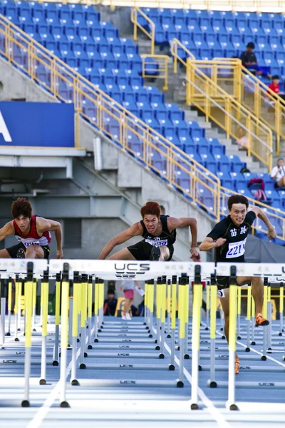 Concorrenza su pista e sul campo — Foto Stock