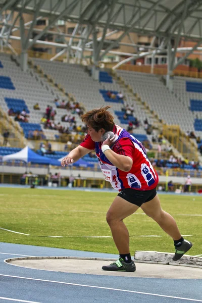 Concurso de pista e campo — Fotografia de Stock