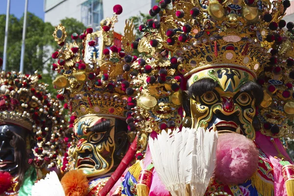 Chinese god puppets — Stock Photo, Image