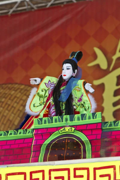 Китайская ручная кукла — стоковое фото
