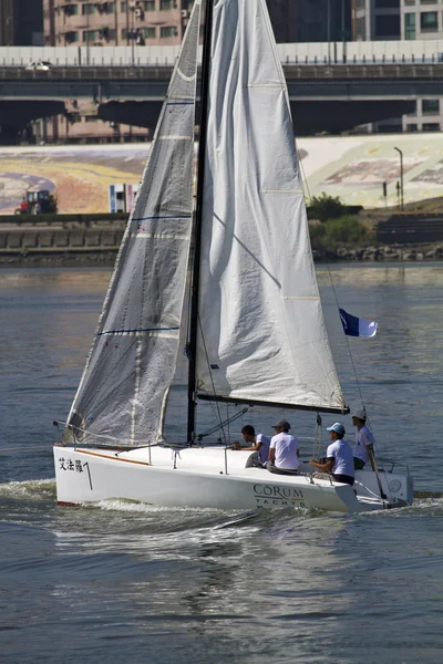 Keel Boat Game — Stock Photo, Image