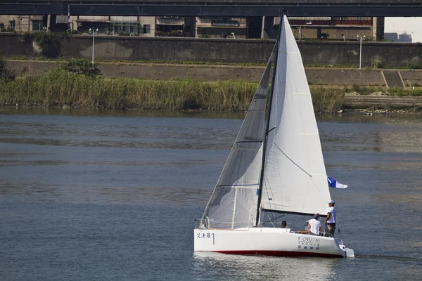 Jeu de quille bateau — Photo