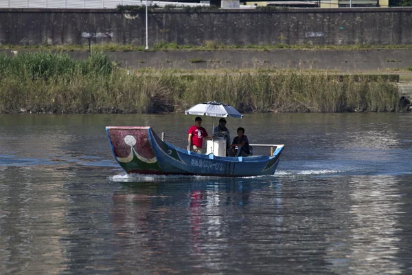 Jeu de quille bateau — Photo