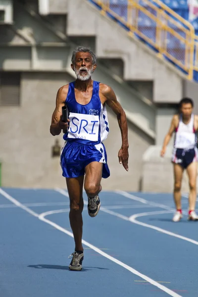 Jeu d'athlétisme âgé — Photo