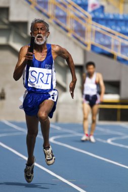 yaşlı atletizm oyunu