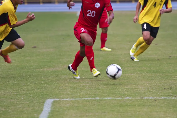 Jogo de futebol — Fotografia de Stock