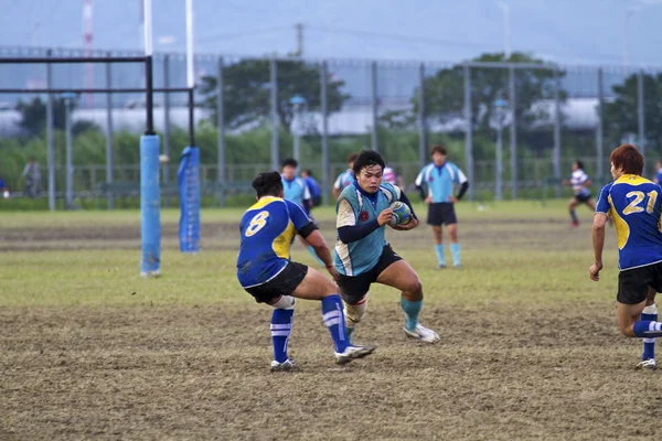 Rugby jugadores del juego de fútbol —  Fotos de Stock