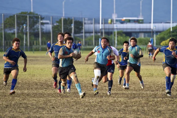 럭비 축구 게임 플레이어 — 스톡 사진