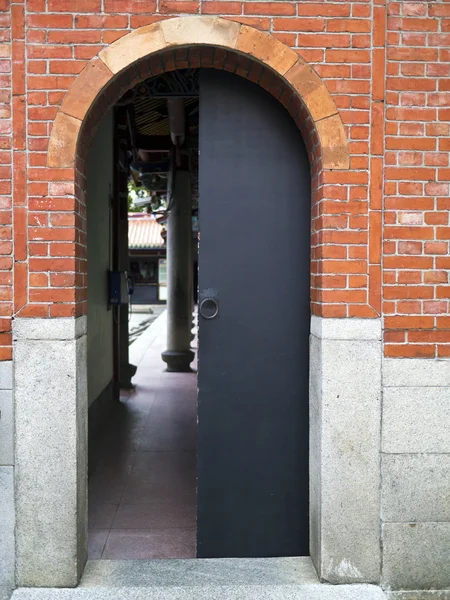 Vieille porte chinoise — Photo