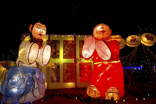 中国传统的元宵佳节 — 图库照片