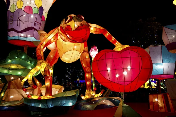Festival lanterne traditionnelle chinoise — Photo