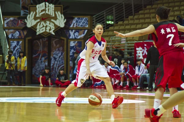 Gioco di basket del liceo, HBL — Foto Stock