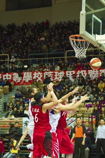 Gioco di basket del liceo, HBL — Foto Stock