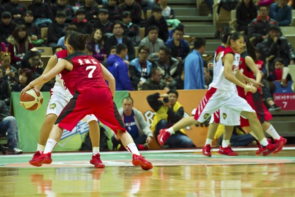 Jeu de basket-ball au lycée, HBL — Photo