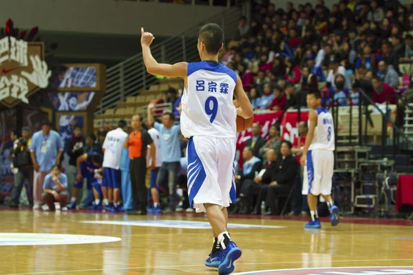 Juego de baloncesto de la escuela secundaria, HBL — Foto de Stock