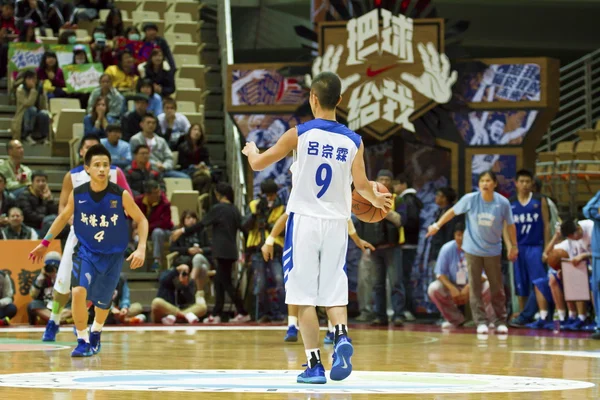 Juego de baloncesto de la escuela secundaria, HBL — Foto de Stock