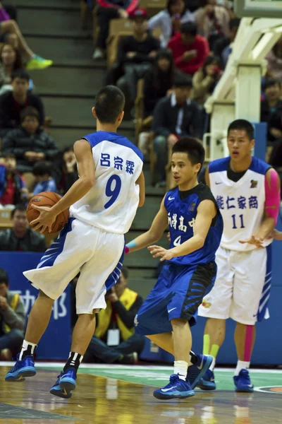 Juego de baloncesto de la escuela secundaria, HBL — Foto de Stock