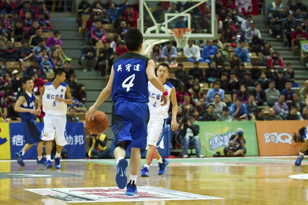 Juego de baloncesto de la escuela secundaria, HBL — Foto de Stock