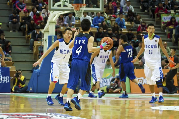 Juego de baloncesto de la escuela secundaria, HBL — Foto de Stock