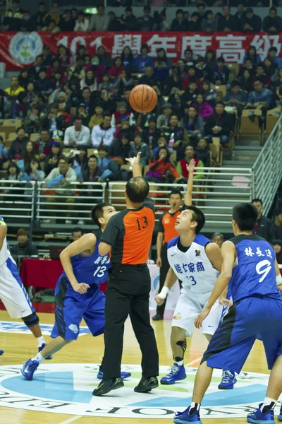 Juego de baloncesto de la escuela secundaria, HBL — Foto de Stock