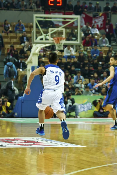 Střední školu basketbal hra, hbl — Stock fotografie