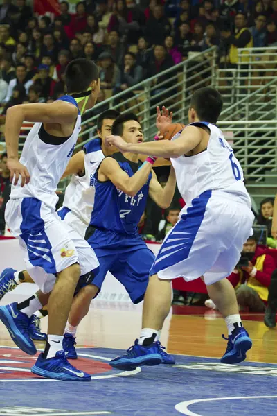 Juego de baloncesto de la escuela secundaria, HBL — Foto de Stock